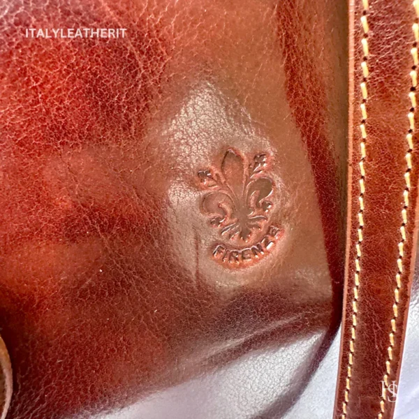 Luxury Italian Handmade Elegant Tote Timeless Florence Quality Genuine Leather Bag for Women