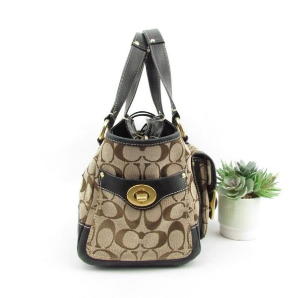 Authentic Coach Legacy Signature Classic Vintage Handbag Luxury Satchel Purse For Women